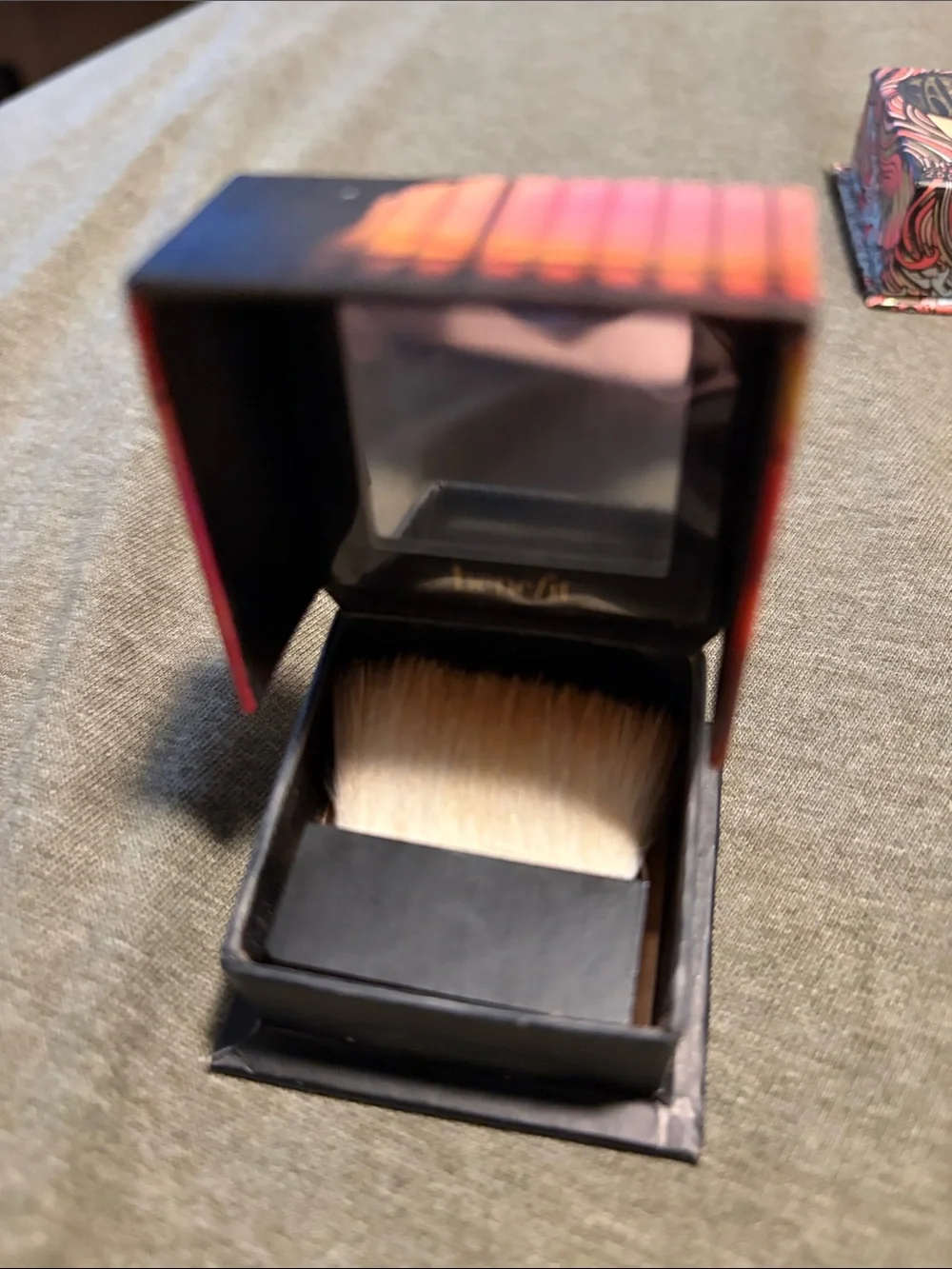 Discontinued Benefit Dallas Blush Vintage Girl & Horse Box New Shade Formula